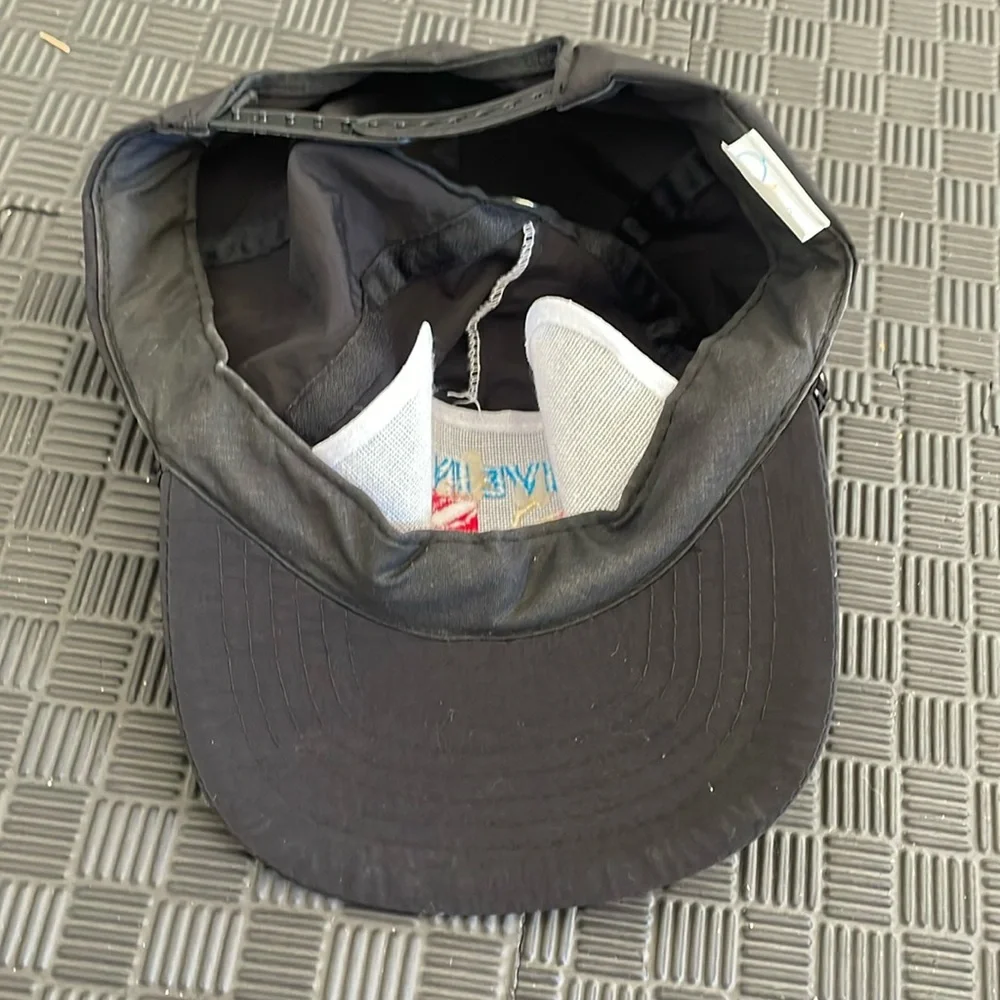 Dive In norwegian cruise cap. black one size adjustable back strap